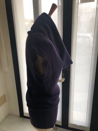 Maglione donna smanicato