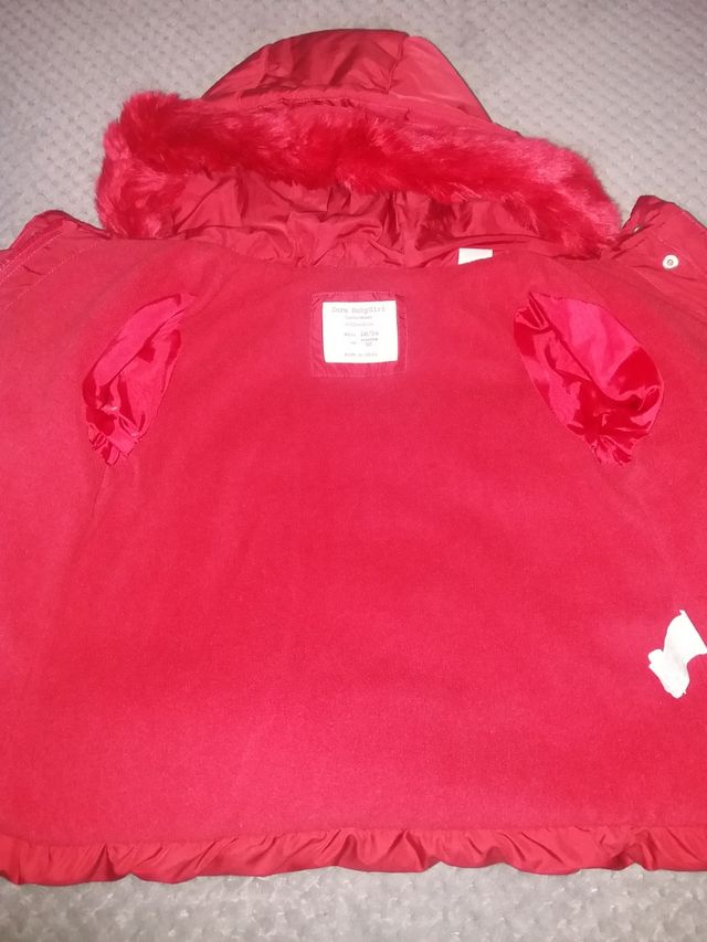 Abrigo Zara talla 18-24 meses 