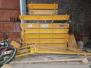 Andamio colgante con cestas tractel