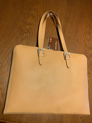 Bolso piel para papeles Busquets