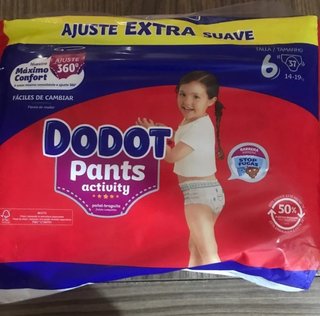 Pañales dodot talla 6