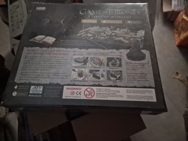 Puzzle juego de tronos westeros