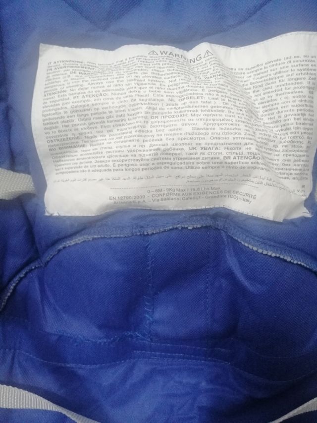 Hamaca Chicco Pocket Relax Azul