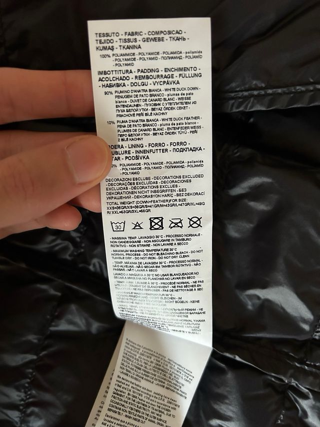 Emporio Armani - Splendido piumino unisex