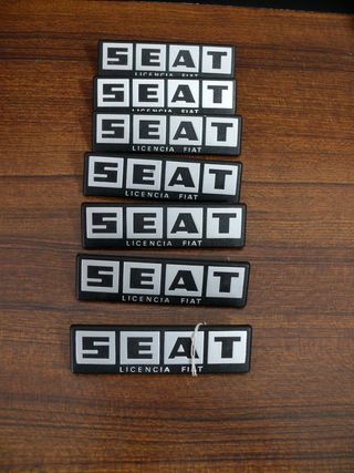 anagrama emblema logo rótulo seat panda 35 40 45