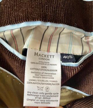 Chaqueta Hackett London marrón