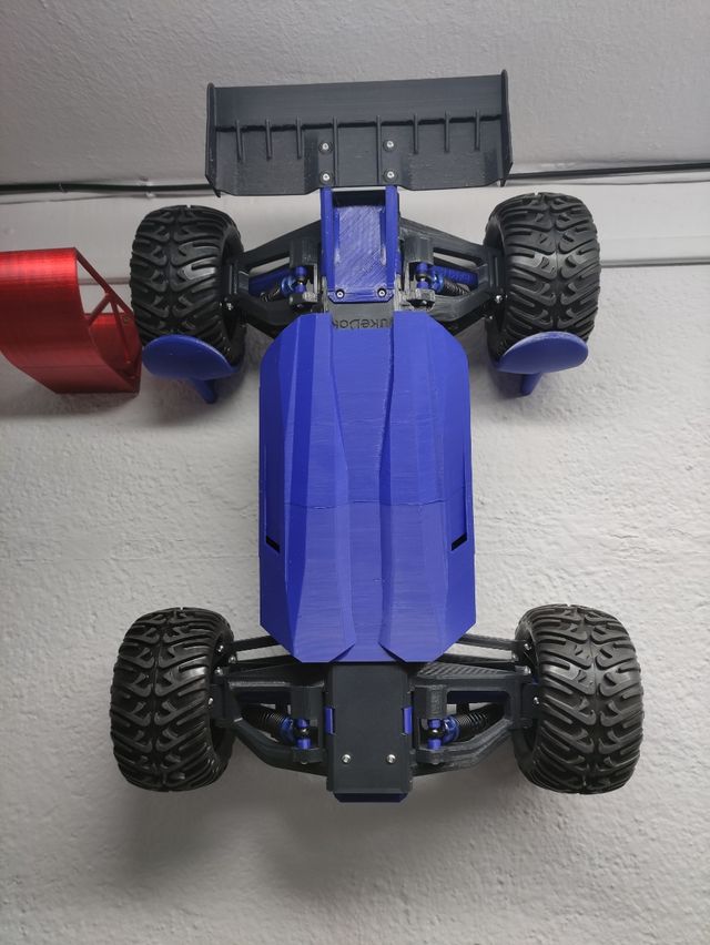 Soporte pared coche RC