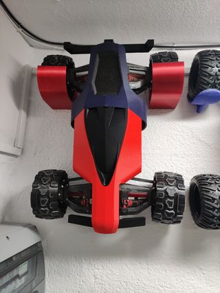 Soporte pared coche RC