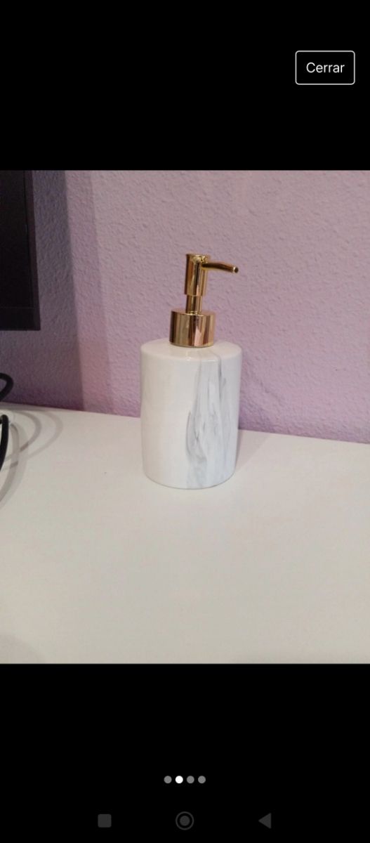 Jabonera y soporte
