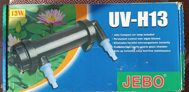 LÁMPARA ULTRAVIOLETA JEBO UV-H13