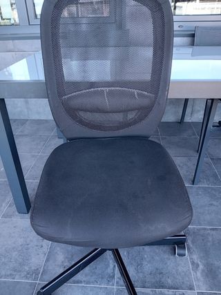 Silla escritorio Ikea negra