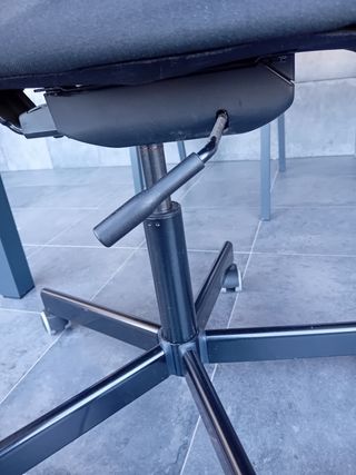 Silla escritorio Ikea negra