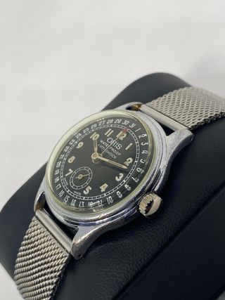 Oris Pointer Date Marrón Vintage