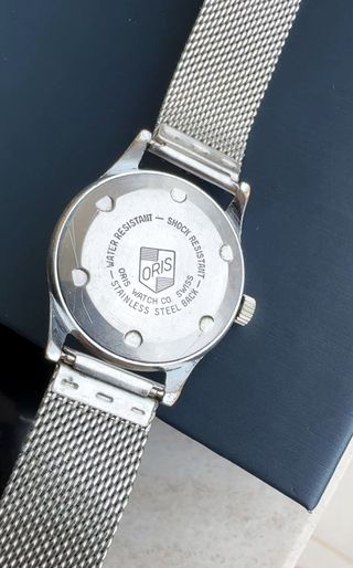 Oris Pointer Date Marrón Vintage