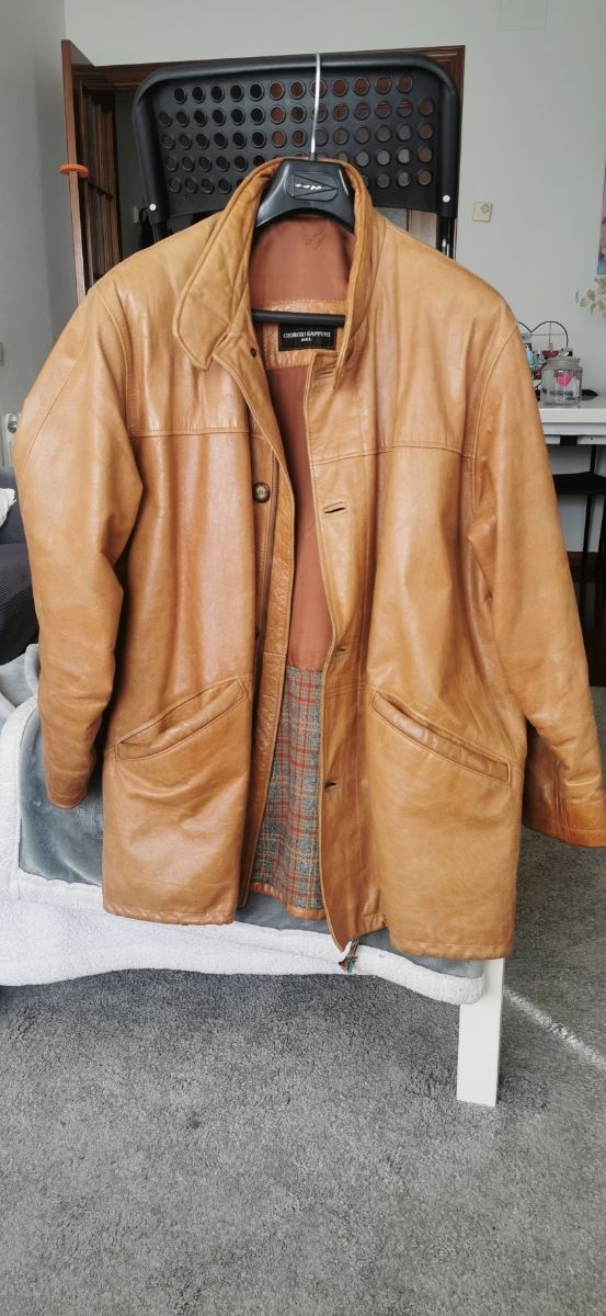Chaqueta 3/4 cuero