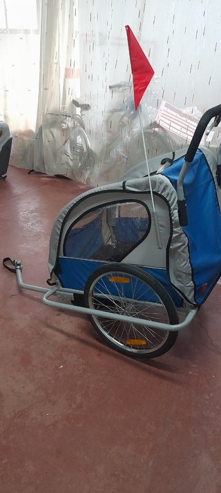 Remolque y carro de mano