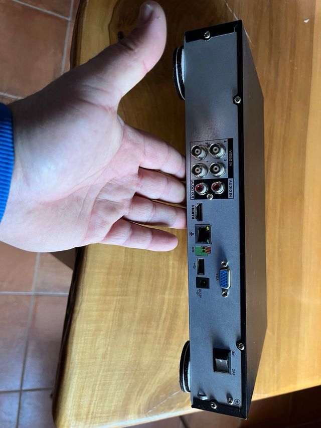 Grabador videovigilancia xsegurity 4 canales