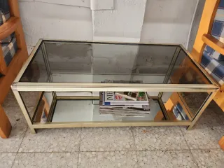 Mesa de cristales para salon