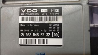 Centralita mercedes ml 0225455732 (1) 022 545 57.