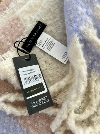 Dos bufandas-pashminas grandes y nuevas