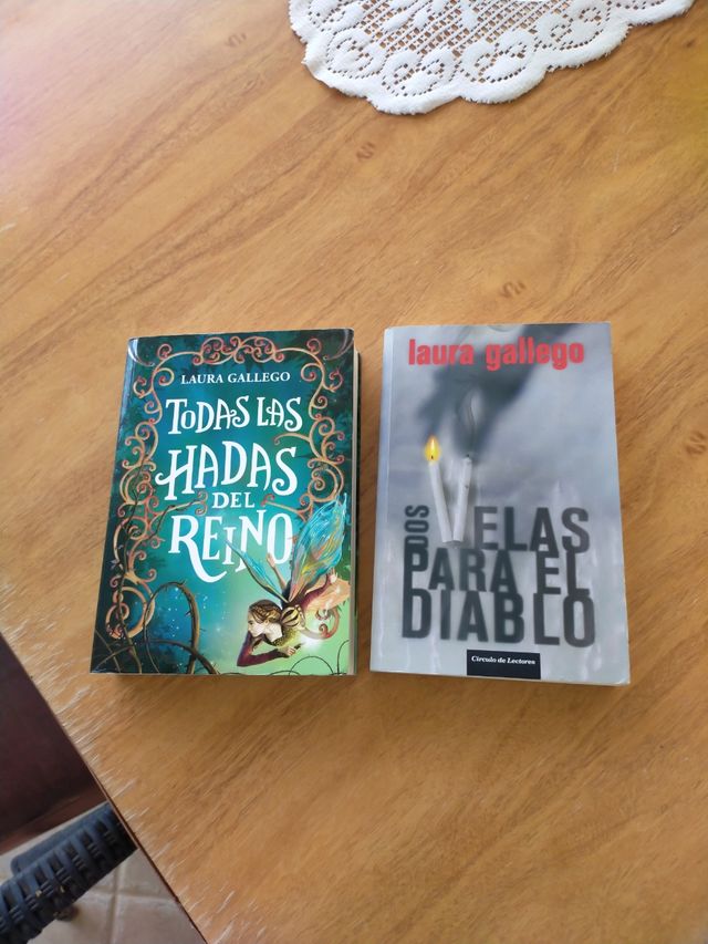 Lote libros Laura Gallego
