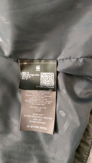 Cazadora g-star . Talla M 