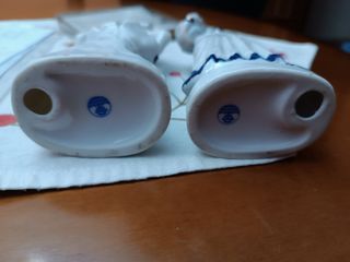 Pareja figuras porcelana