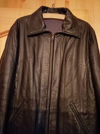 Chaqueta caballero piel . Diseño mu bonito 