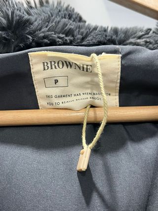 Chaquetón de pelo para niña