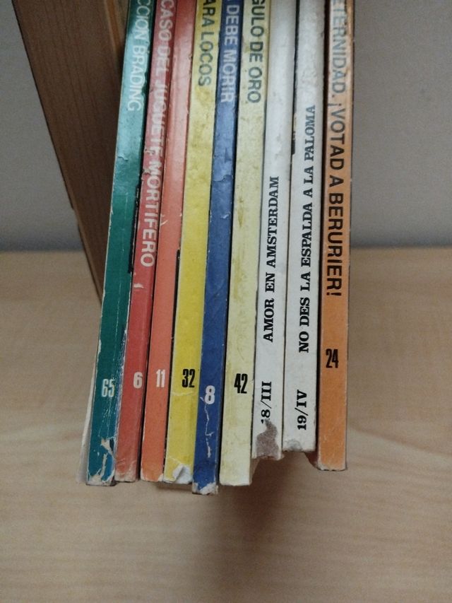Lote de 9 libros Circulo del crimen