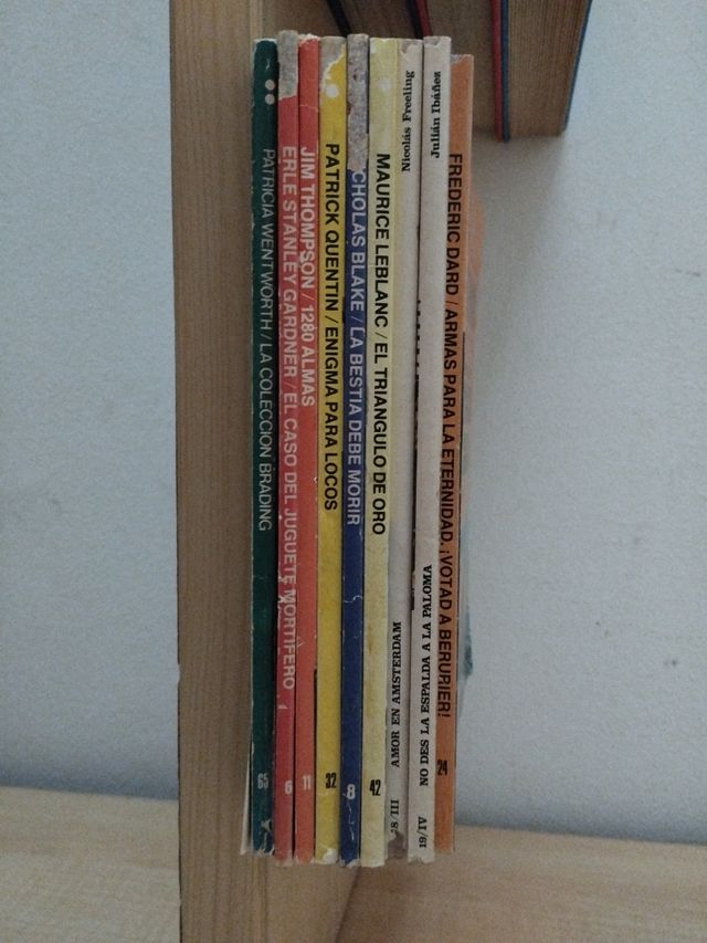 Lote de 9 libros Circulo del crimen