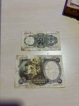 Billetes antiguos