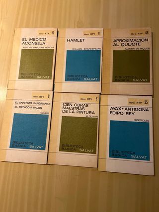 libros Biblioteca Basica Salvat. RTV