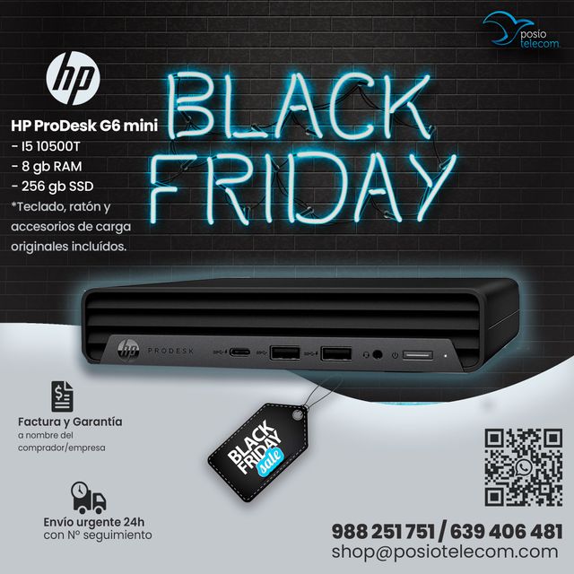 🚀OFERTA HP ProDesk G6 Mini