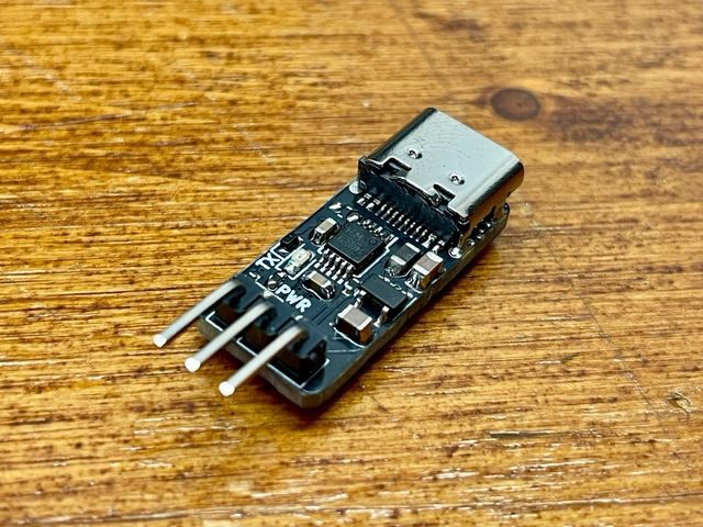 NanoUPDI: programmatore UPDI seriale USB-C