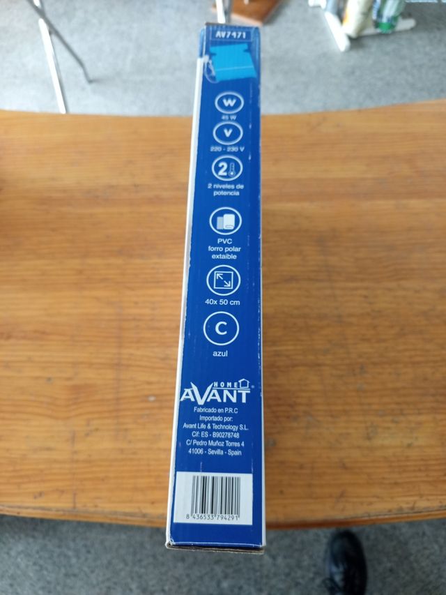 Almohadilla cervical eléctrica, nuevo.