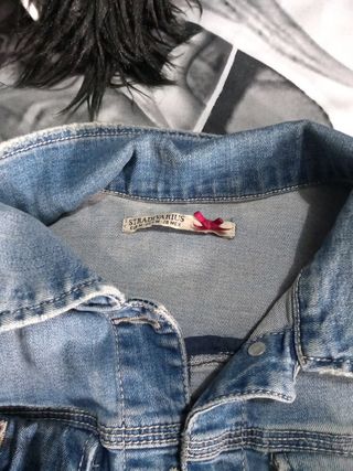 Cazadora vaquera entallada