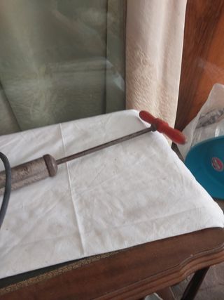 Bomba antigua de inflar