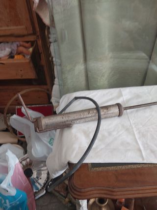 Bomba antigua de inflar