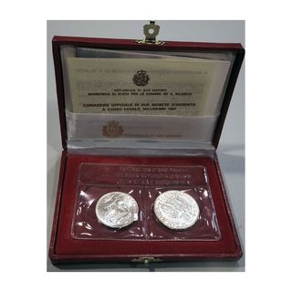 Monedas San Marino 1991