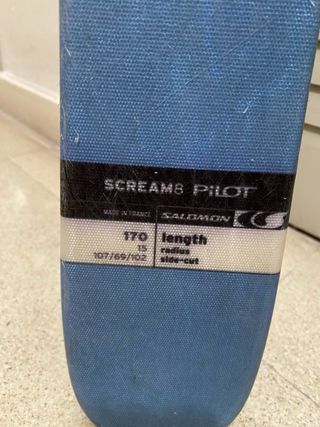 Esquis carving salomon