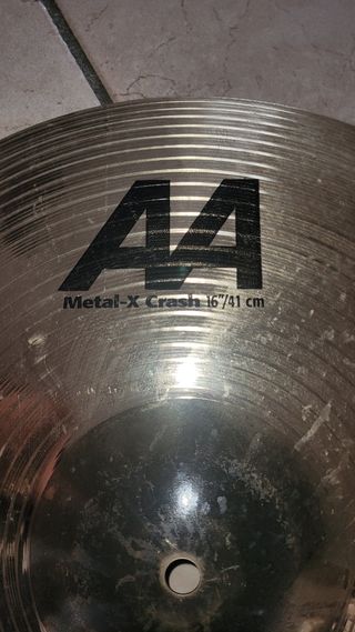 Piatto Sabian AA metal-x crash 16'' 41