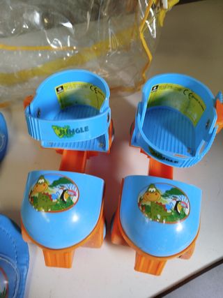 Patines niño niña pequeño jungle