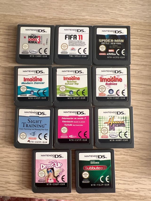lote Juegos nintendo ds
