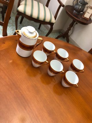 Juego de cafe C P Limoges