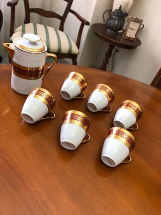 Juego de cafe C P Limoges