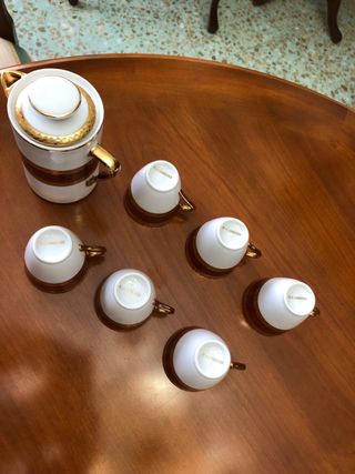 Juego de cafe C P Limoges