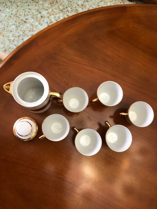 Juego de cafe C P Limoges