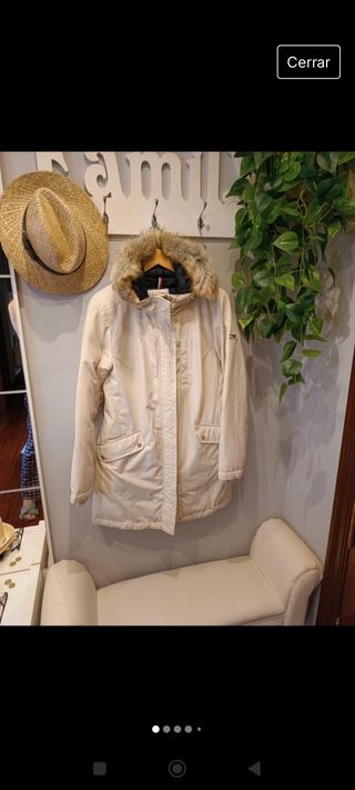 Parka plumas Tommy jeans talla L