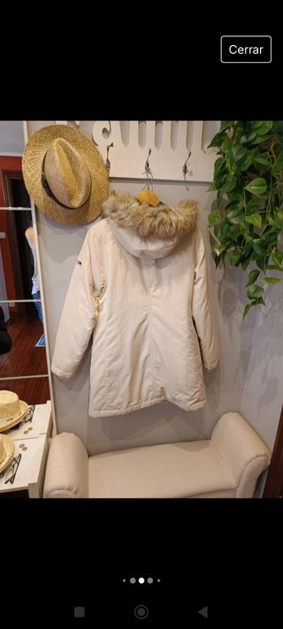 Parka plumas Tommy jeans talla L